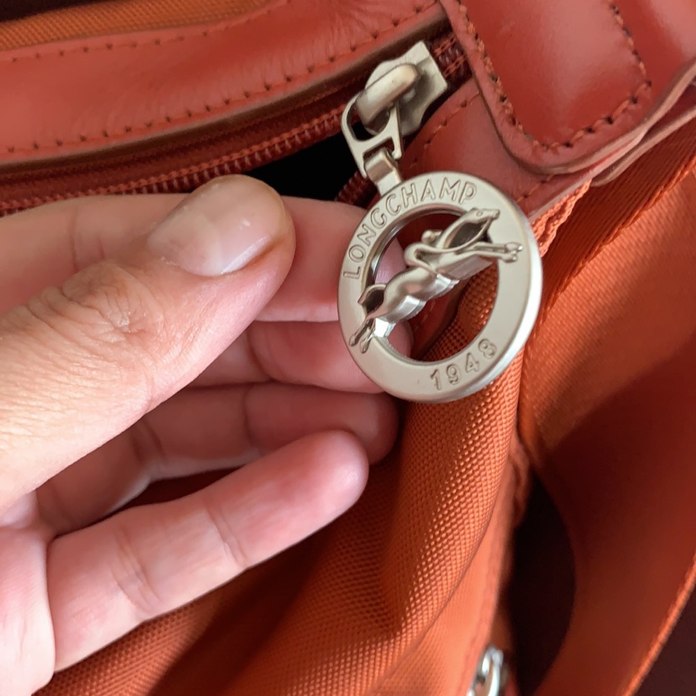 LONGCHAMP. Multipurpose Orange bag - office, travel, evening out! - Picture 5 of 11